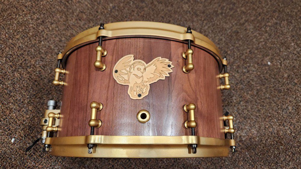 M4 Walnut Stave Snare Drum, 8X14