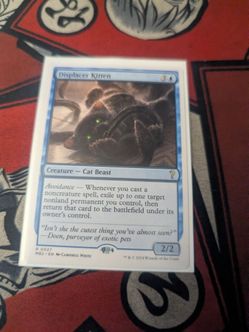 MTG card Displacer Kitten (really clean) $20