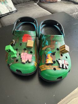 Minecraft Crocs Classic Clogs with Jibbitz