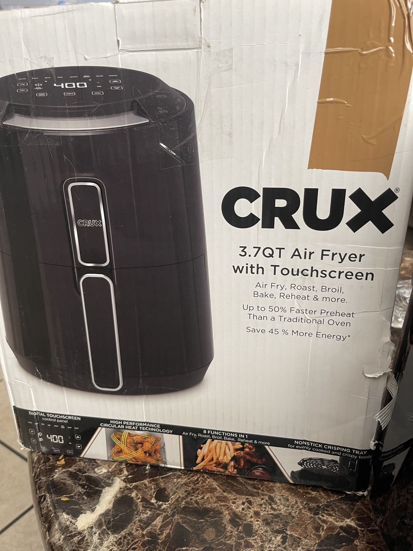 Crux 3.7qt Air Fryer