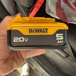 Dewalt 5.0 Battery Brand New Available For sale 