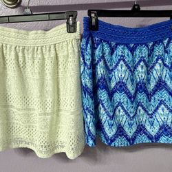 Bundle of 2 Lined Skirts (Girls XL)