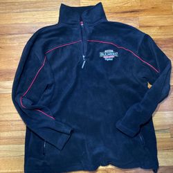 Vintage bulmers irish cider 1/4 zip sweater  