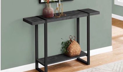 Monarch Specialties I 2861 - Rustic Wood Console Table