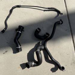 BMW E90 E91 E92 Recently Replaced Like New Cooling System Hoses Coolant Reservoir Upper Radiator Lower Nipple Overflow Thermostat Water Pump