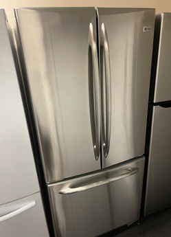 GE 3-Door French Door Refrigerator Stainless Steel