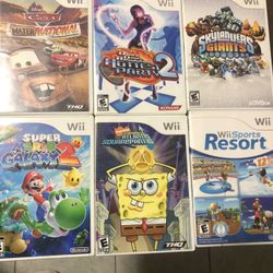 Wii Assorted Video Games