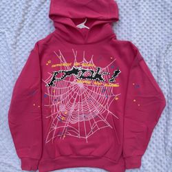 Pink Spider Hoodie 