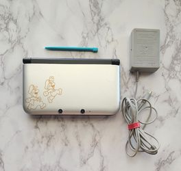 Nintendo 3DS XL Silver Mario and Luigi 30th Anniversary TESTED & H@CKED