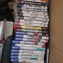 Playstation 3 & 4 Games