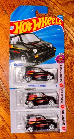 Hot Wheels '85 Honda City Turbo II – Lot of 3