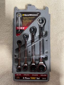Gearwrench 4 piece torx ratchet set