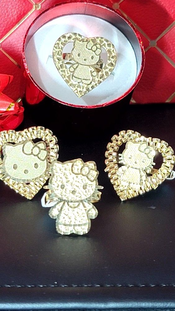 Hello Kitty Rings