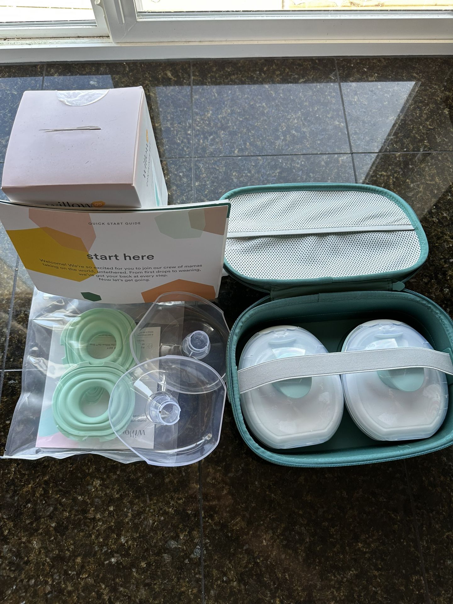 Willow Go double electric breast pump