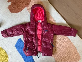 Patagonia NetPlus shell jacket, maroon, 4T