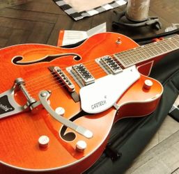 6 String Gretsch G5427T Orange Stain (Shoot me an offer)
