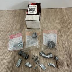 Electrical Conduit Fittings Hardware Lot NAPA (contact info removed) Receptacle Mixed Parts