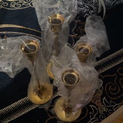 4 Candles Holders 