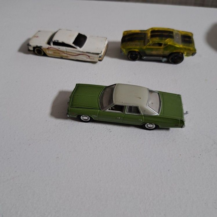 3 Hot Wheel Cars
