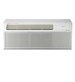 12,000 BTU PTAC Air Conditioner with Heat Pump comes with 3.5kw electric heat. With the sleek LED