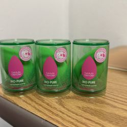 Beauty Blender Bio Pure Full Size Lot Of 3 (Full Size)