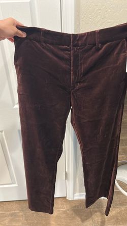 Women Suede Pants