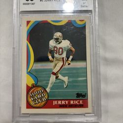 Jerry Rice Collectible Card
