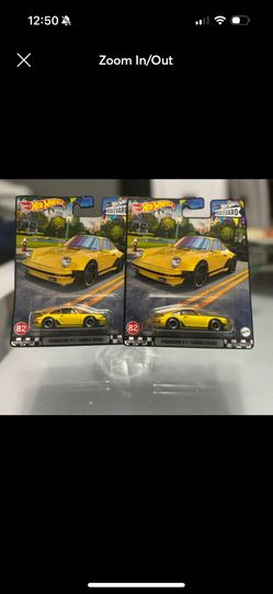 🔥 (1)Hot Wheels Premium Boulevard Porsche 911 Turbo (930) Yellow #82