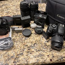 Canon Cameras + Accessories