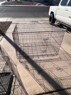 Large Folding Wire Dog Crate