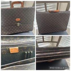 Vintage Lv Suitcase 
