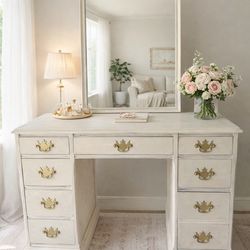 French provincial vanity /  desk