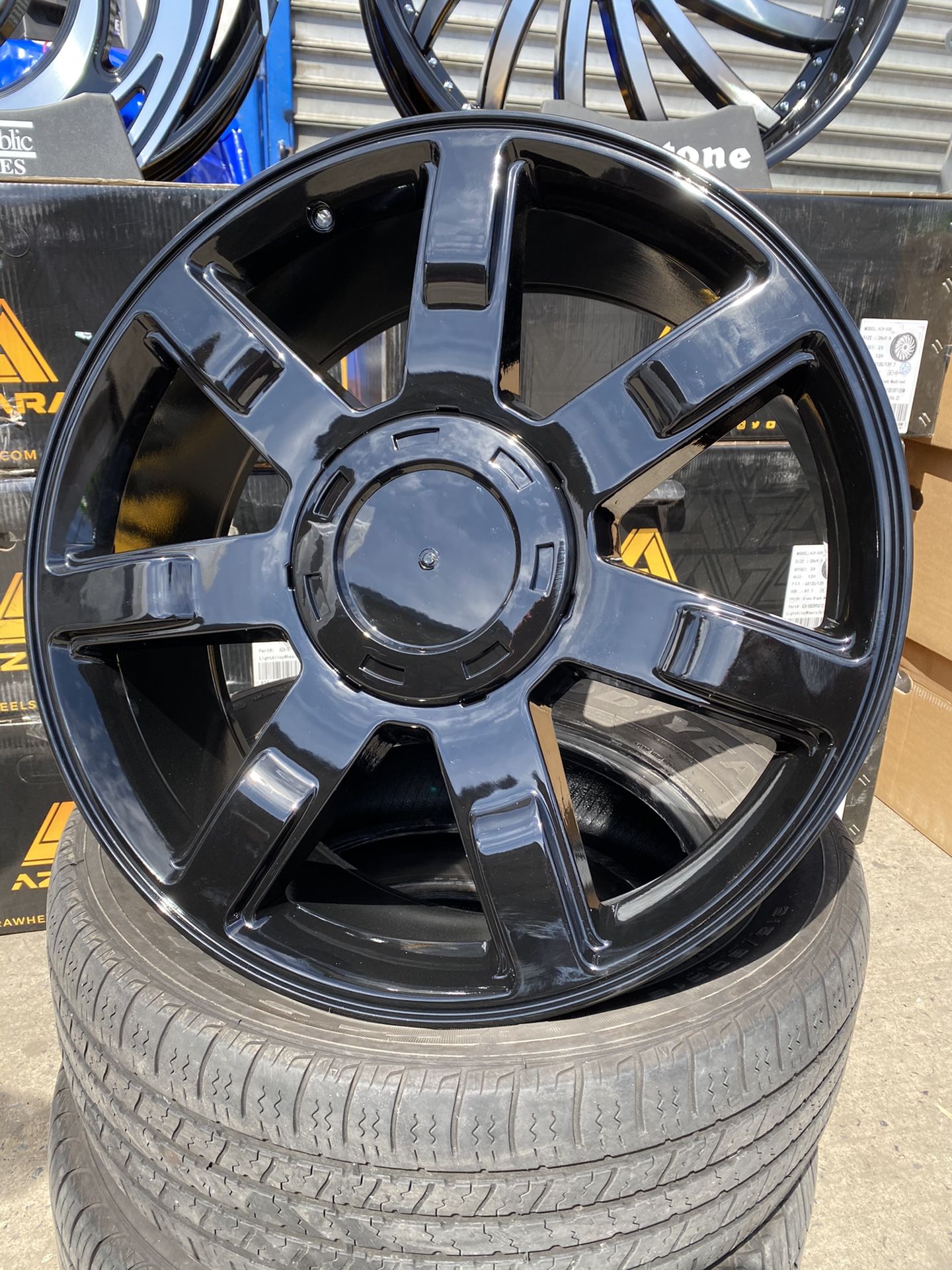 22x9 6x139.7 Wheels BRAND NEW