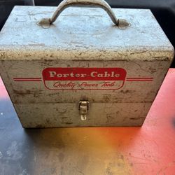 Porter-Cable Vintage Tool Box