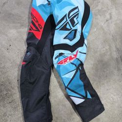 Fly Kinetic Dirt bike/BMX pants **YOUTH**