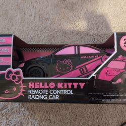 Hello Kitty Remote Control Car Pink And Black Brand New 