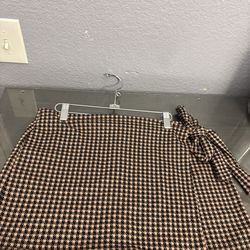 Houndstooth Skort
