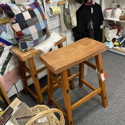 Breakfast Barstools Wood Sturdy 