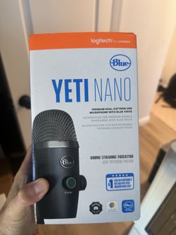 Blue Yeti Nano USB Microphone — New in Box