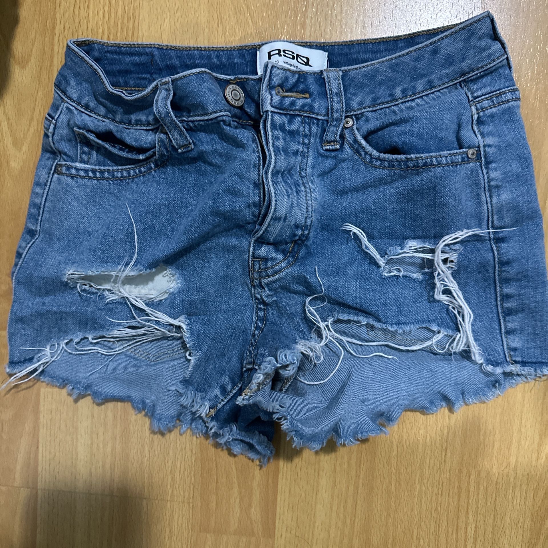High Rise Shorts Size Small
