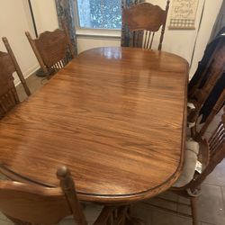 Six Chair Dining Table