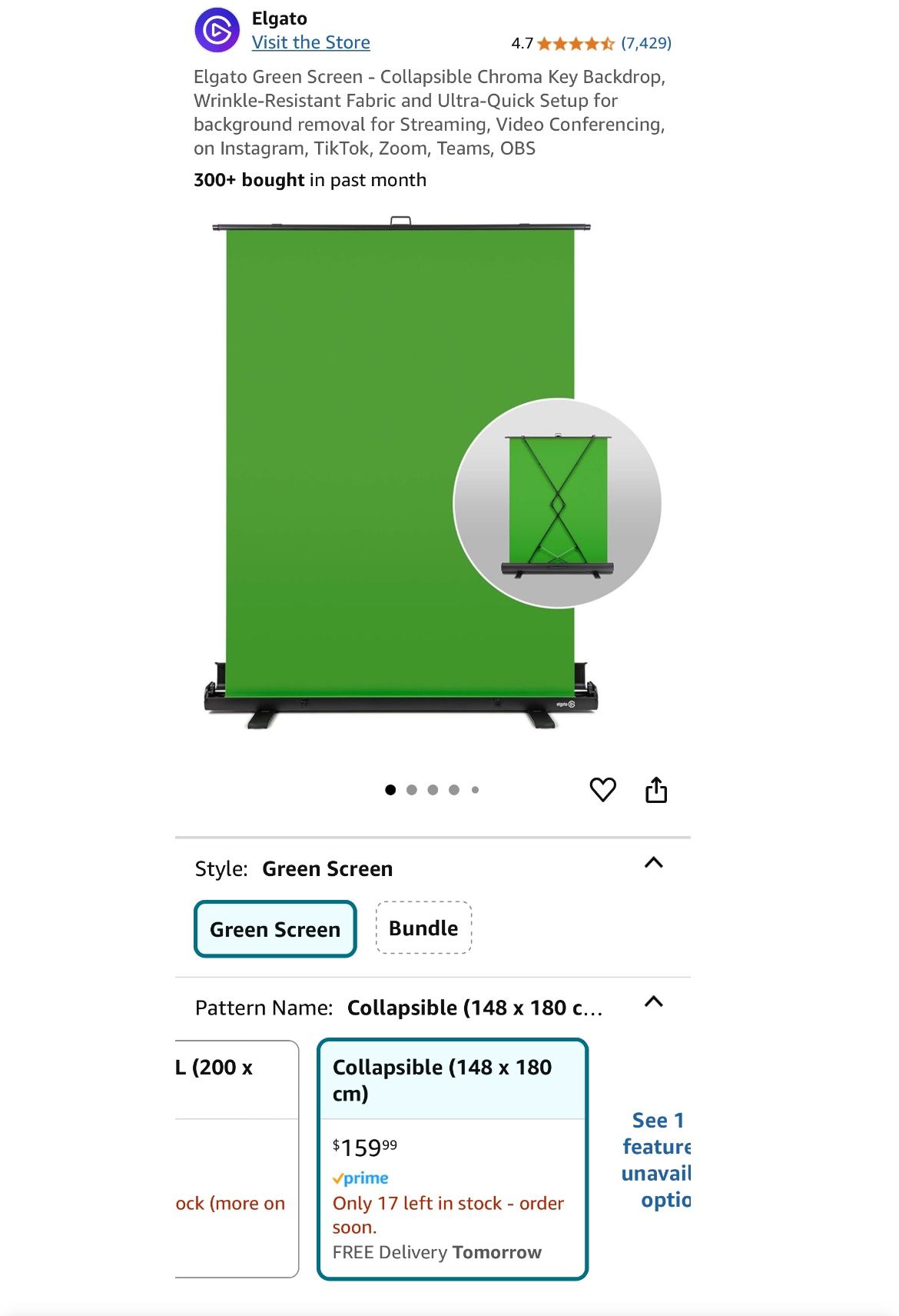 Elgato GREEN SCREEN!