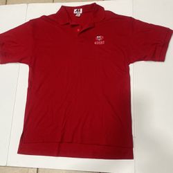 San Francisco 49ers Mens RED Polo Shirt. SIZE. XL