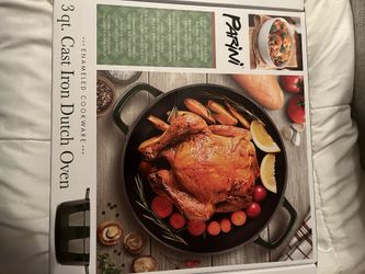 3 Qt Cast Iron Dutch Oven