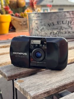 Vintage Olympus MJU 35mm film camera