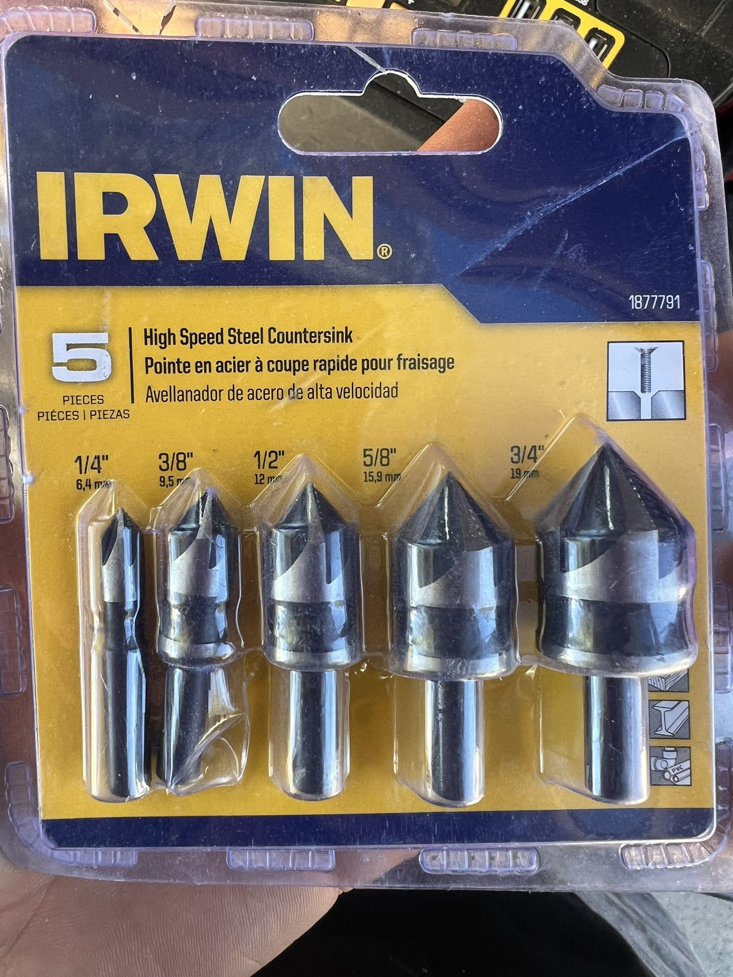 NEW Irwin High Speed Steel Countersink