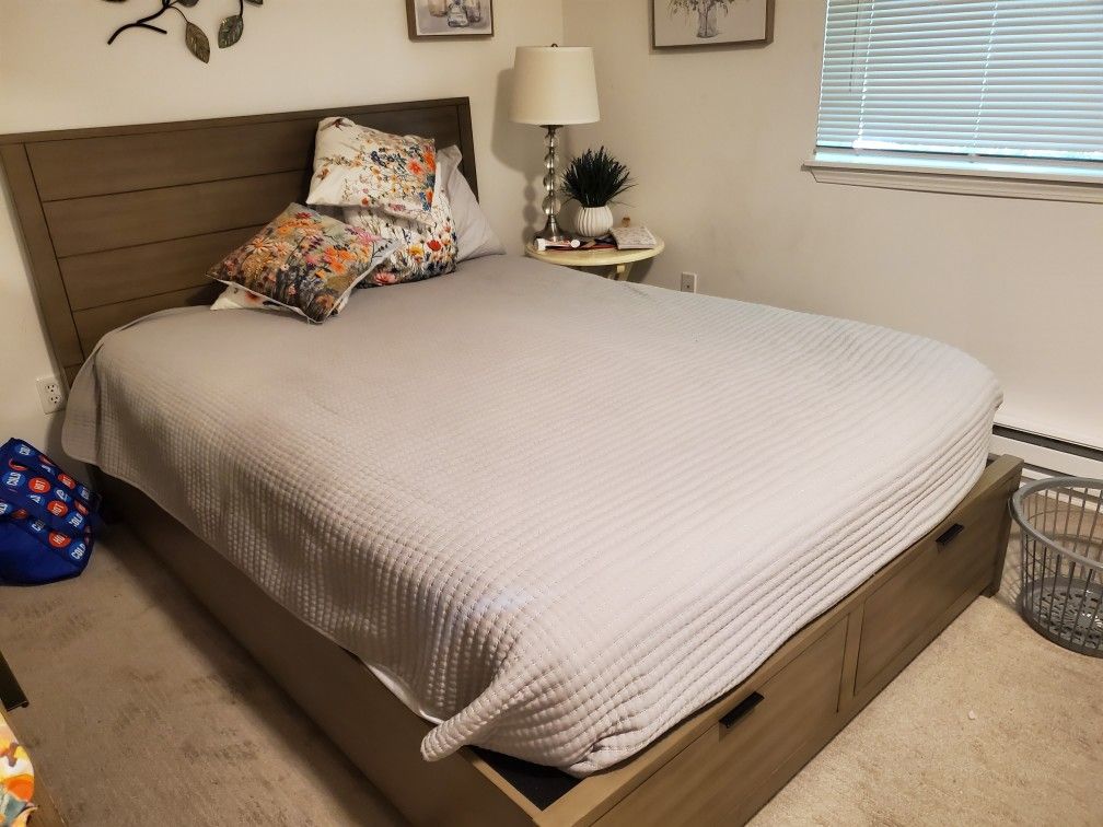 Nice Queen Bed Frame- Free