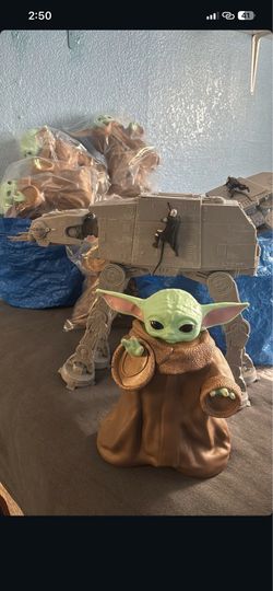 Have both the Yoda and AT-AT