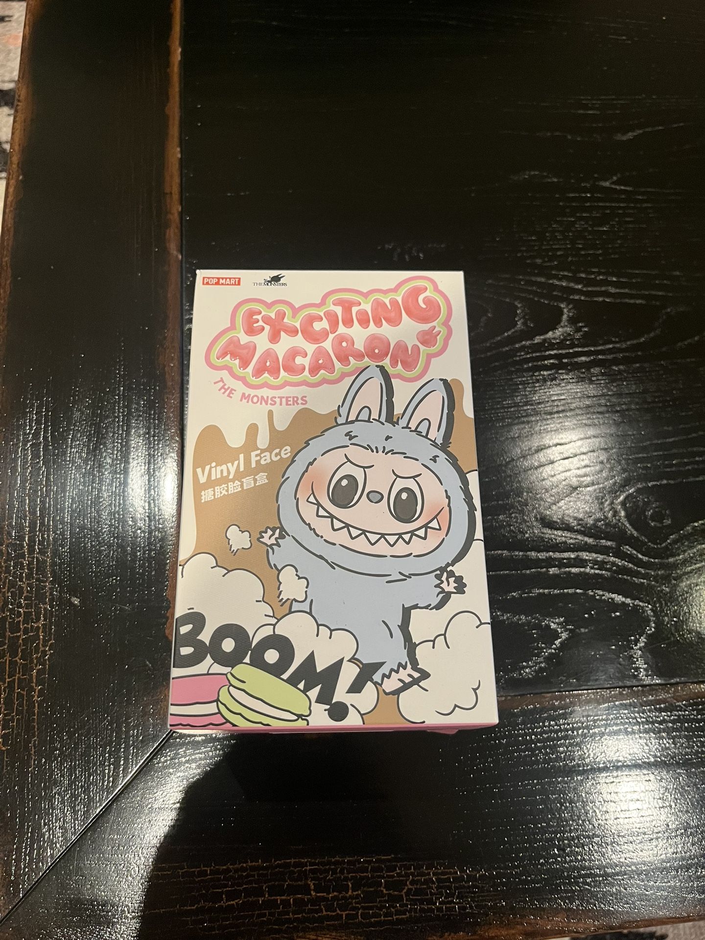Authentic Labubu The Monsters - Tasty Macarons Vinyl Face Blind Box, POP MART Single Box *SEALED