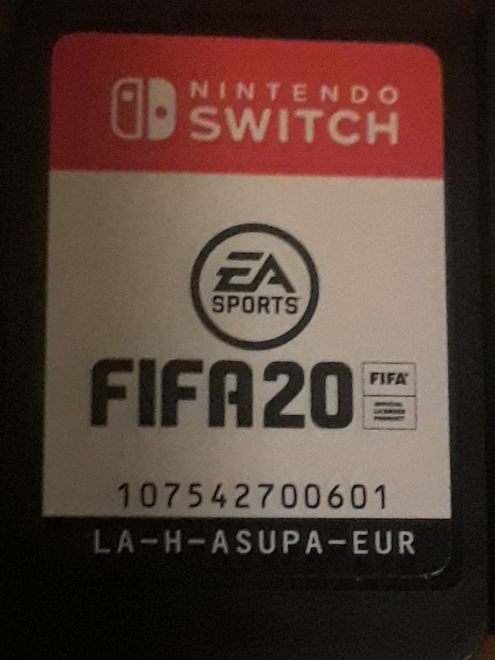 Fifa 20 Nintendo Switch